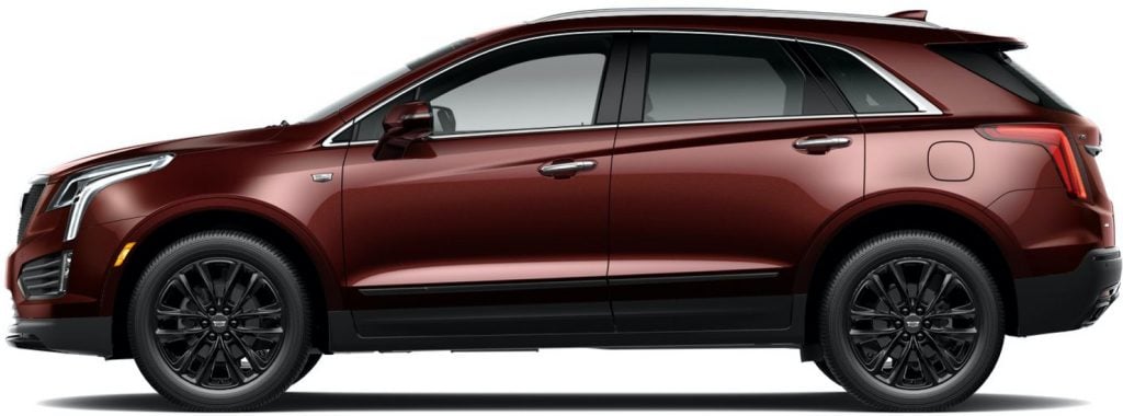 2022 Cadillac XT5 Rosewood Metallic