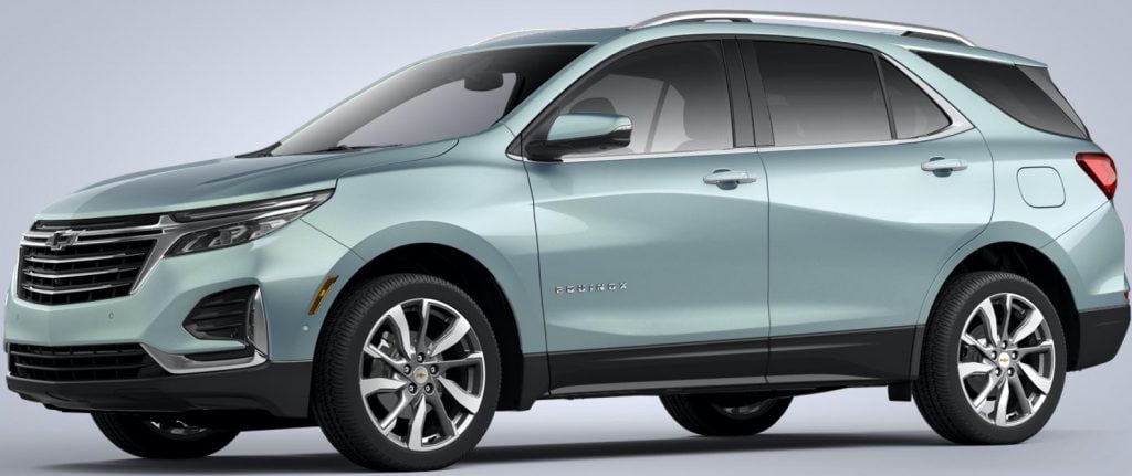 2022 chevy equinox rs white