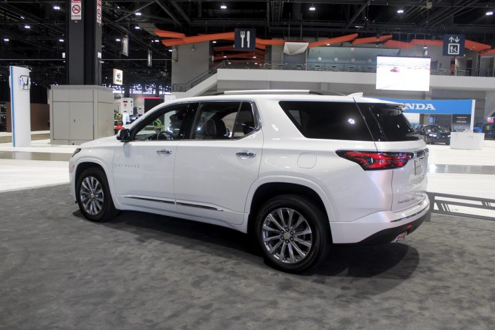 Shown here is the Chevy Traverse in the Premier trim. An all-new, next generation model debuted for 2024.