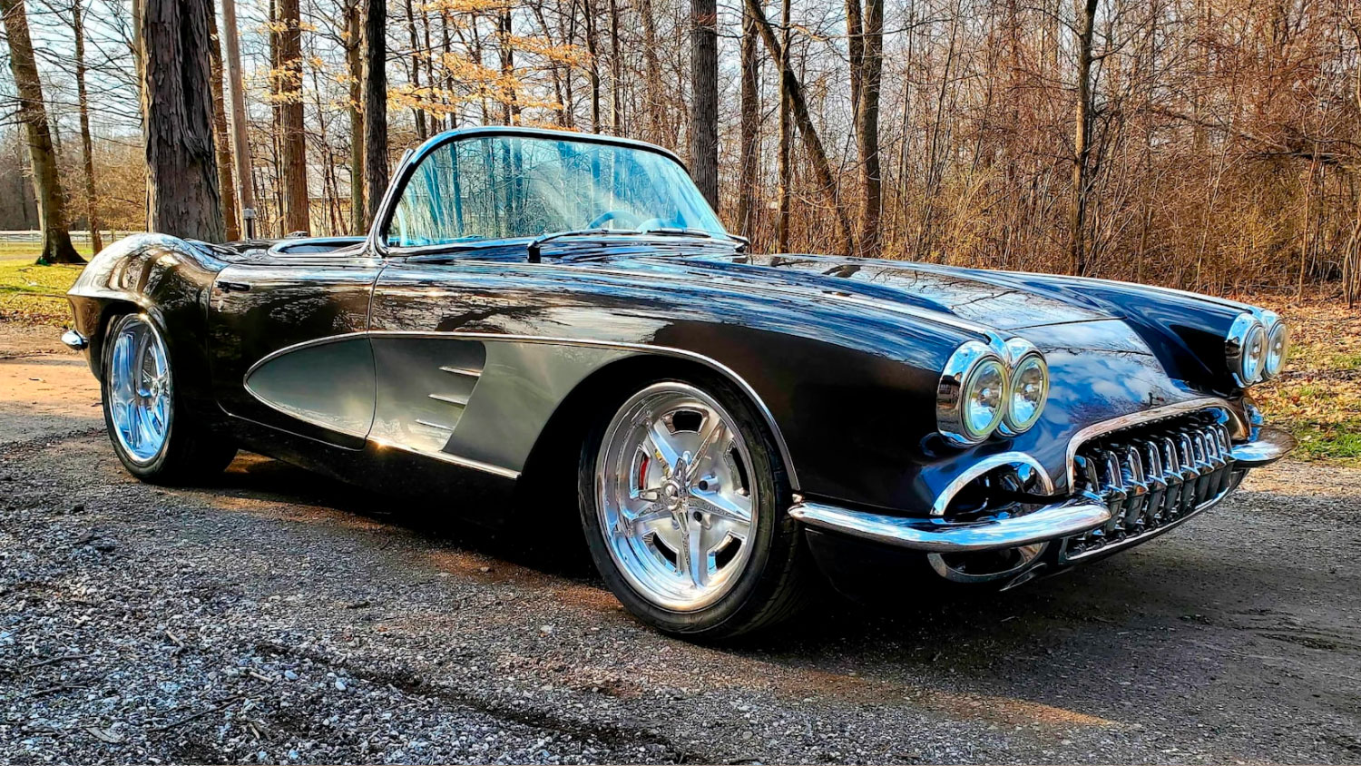 1961 Chevy Corvette Restomod Sold For $352K At Mecum: Video