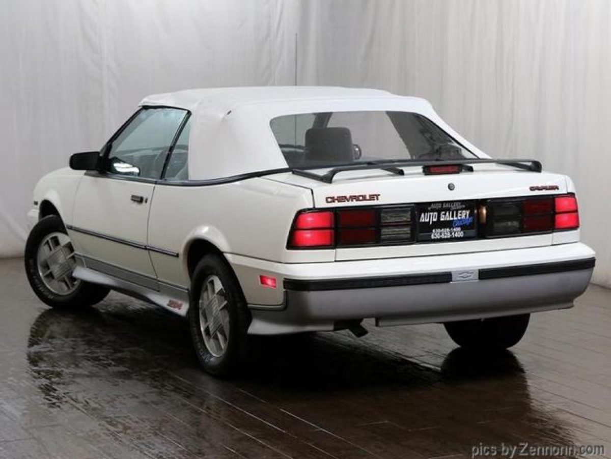 Mint 1989 Chevy Cavalier Z24 Convertible For Sale