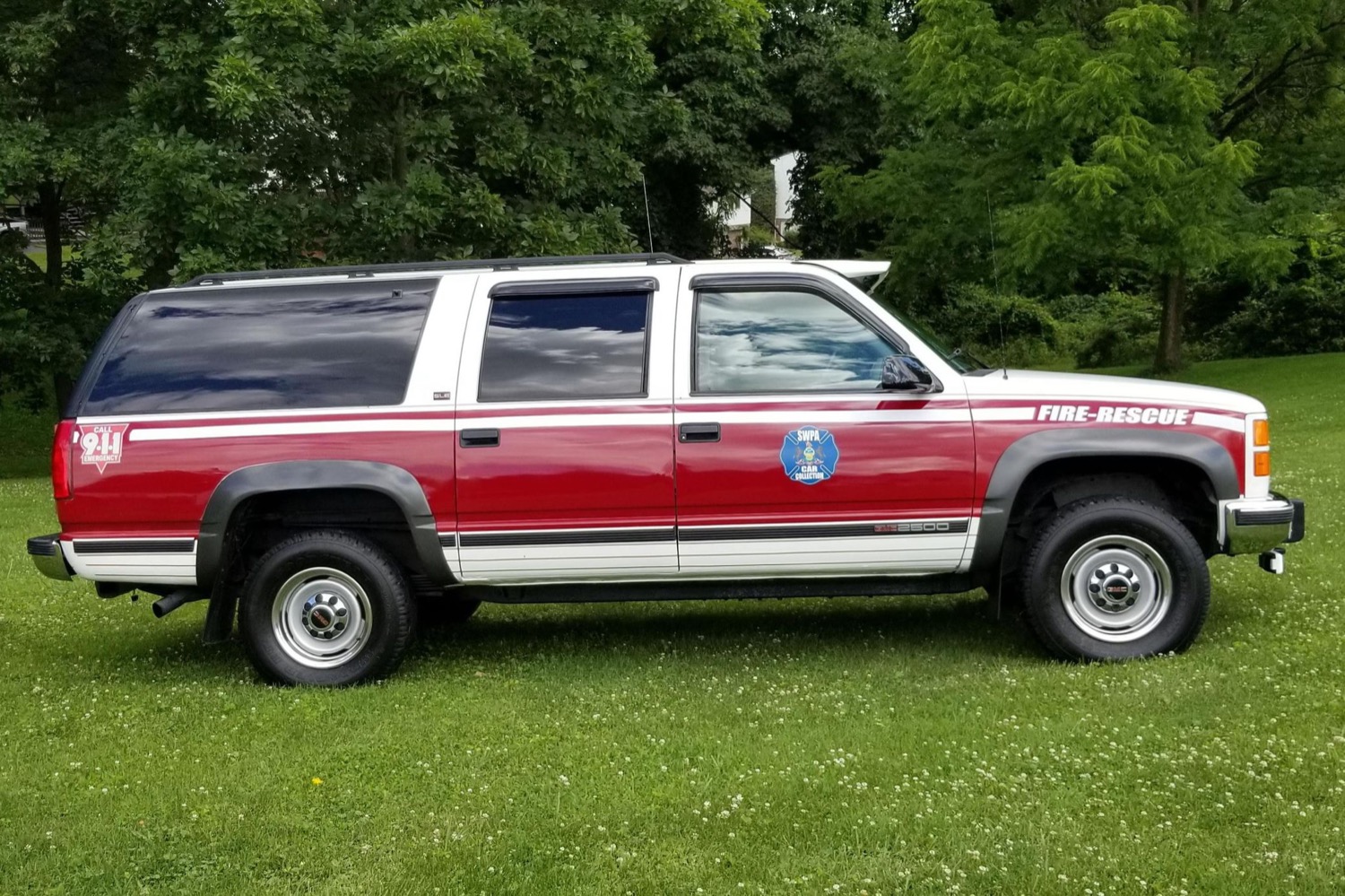 gmc fire truck power wheels