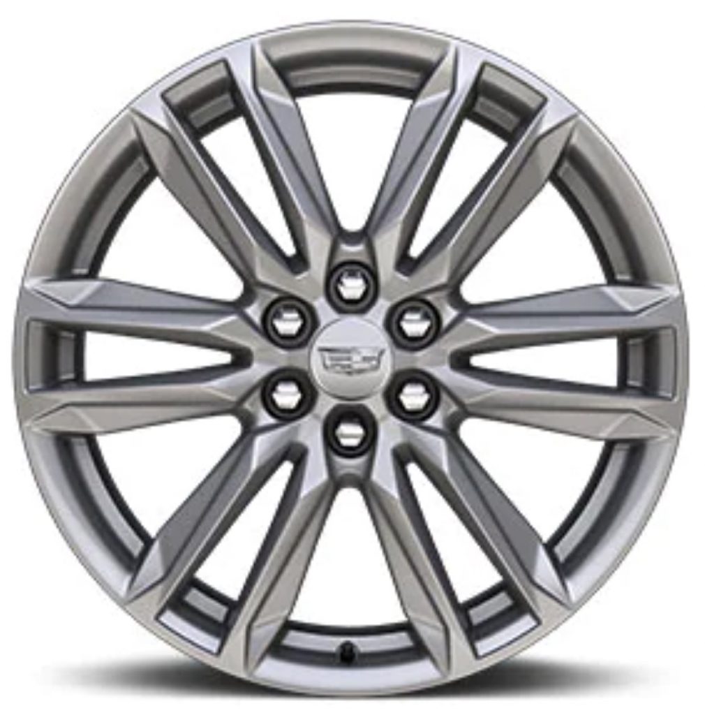 20-inch 12-Spoke alloy wheel with pearl Nickel finish (Q71)