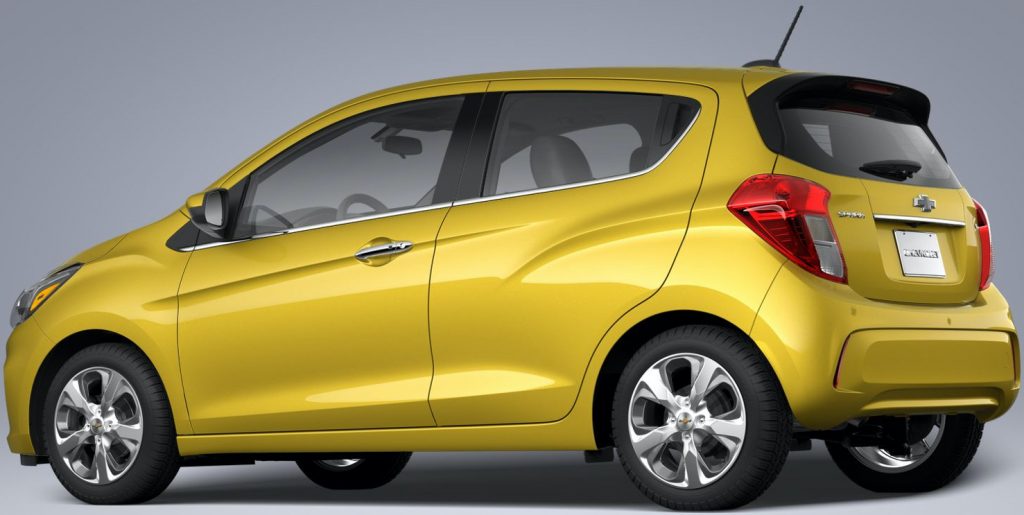 2022 Chevy Spark Gets New Nitro Yellow Color First Look