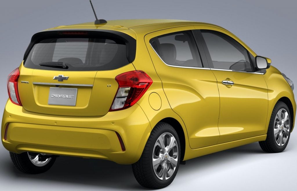 2022 Chevy Spark Gets New Nitro Yellow Color First Look