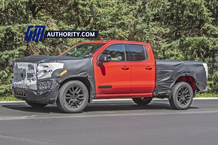 Refreshed 2022 GMC Sierra 1500 Elevation Spied