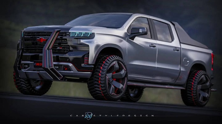 Digital Artist Imagines Rugged Chevy Silverado 'Rhino'