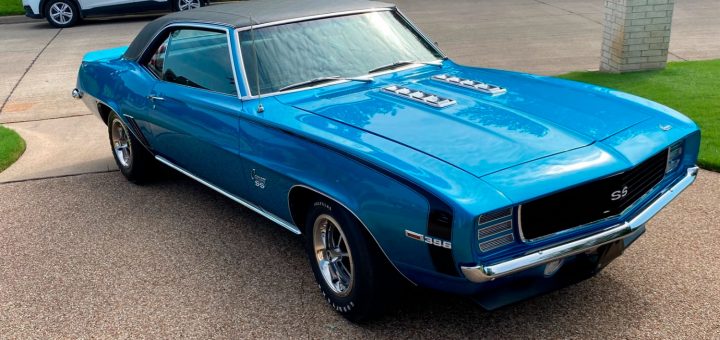Beautifully Restored 1969 Chevy Camaro RS/SS Auction Bound