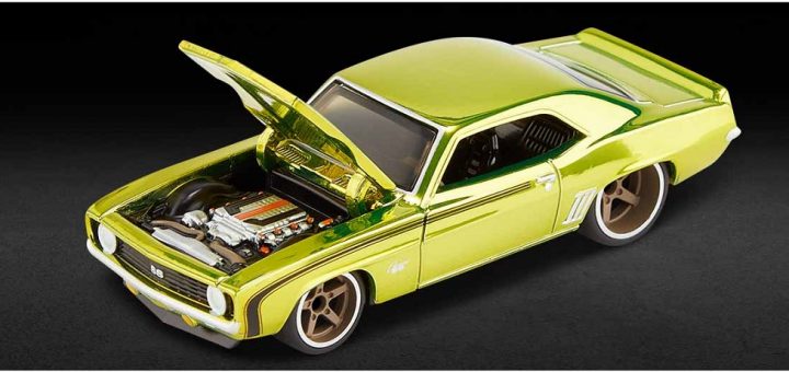 Hot Wheels To Drop New 1969 Chevy Camaro SS Model On September 28th