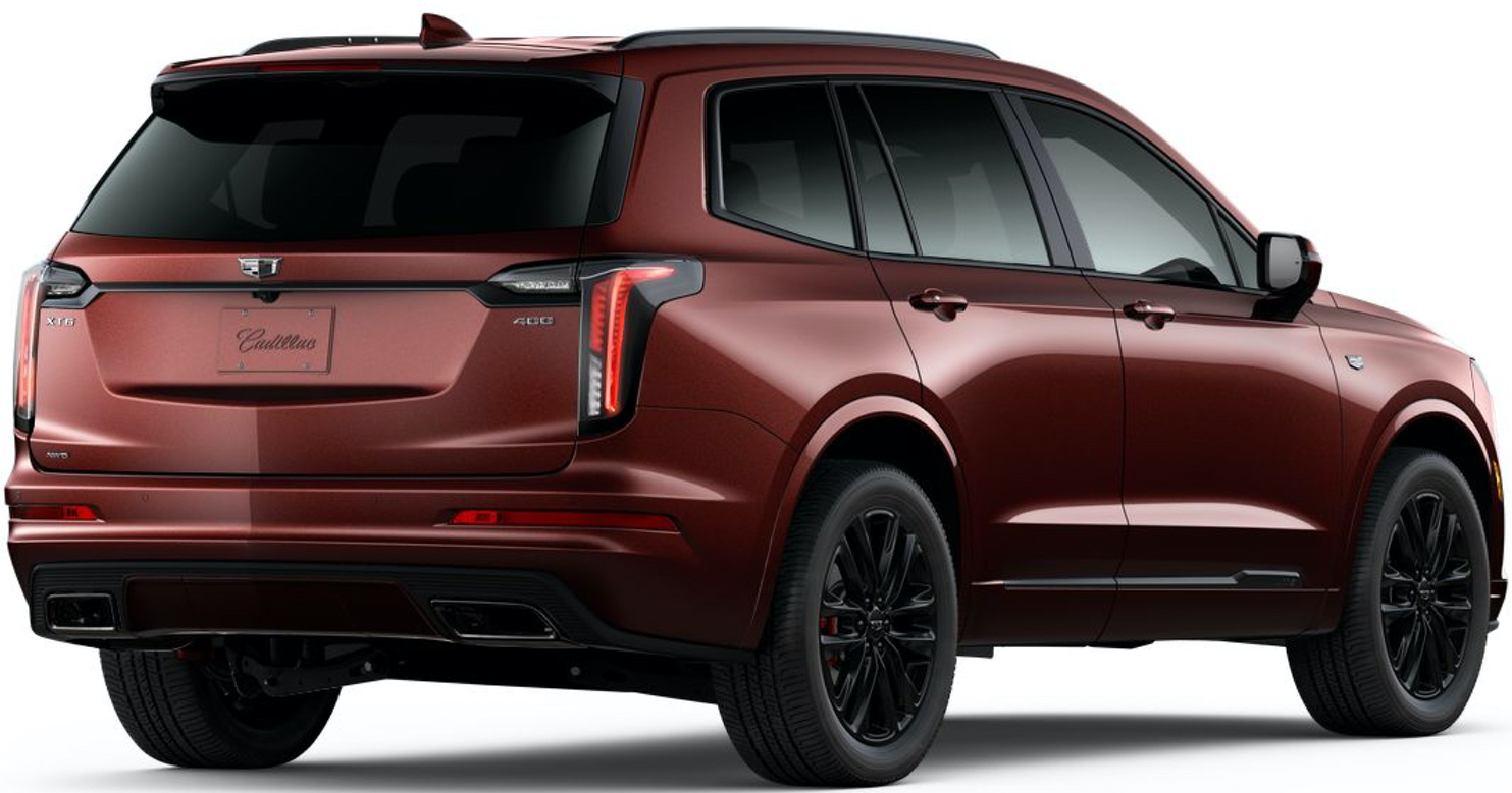 2023 Cadillac XT6 Rosewood Metallic Paint Now Unavailable