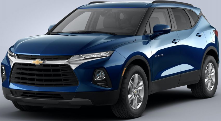 2022 Chevy Blazer Blue Glow