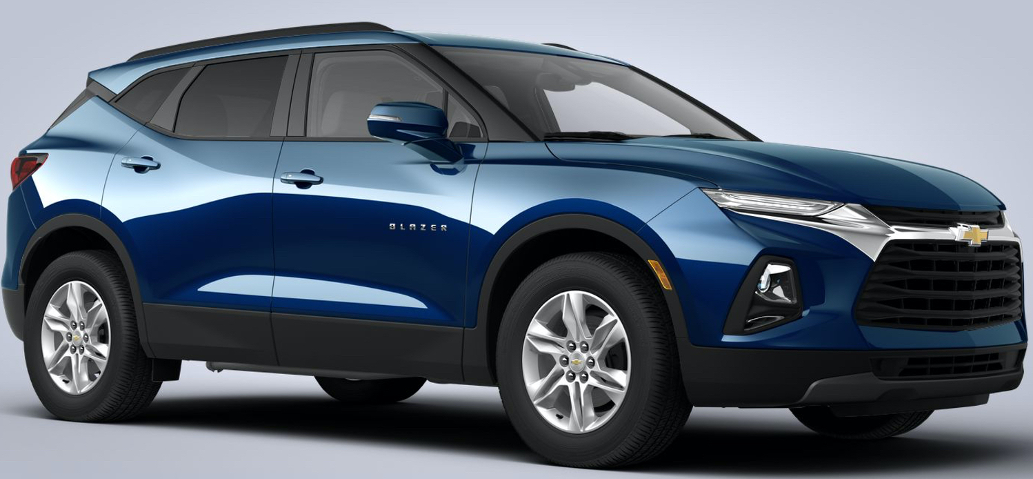 chevy blazer 2021 blue