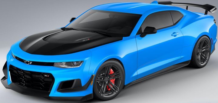 2022 Chevy Camaro Gets New Rapid Blue Color: First Look