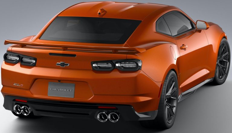 2022 Chevy Camaro Gets New Vivid Orange Color: First Look