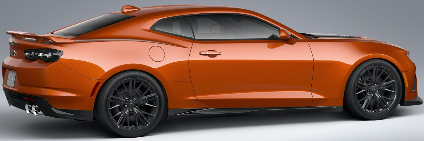 2022 Chevy Camaro ZL1 Vivid Orange Metallic