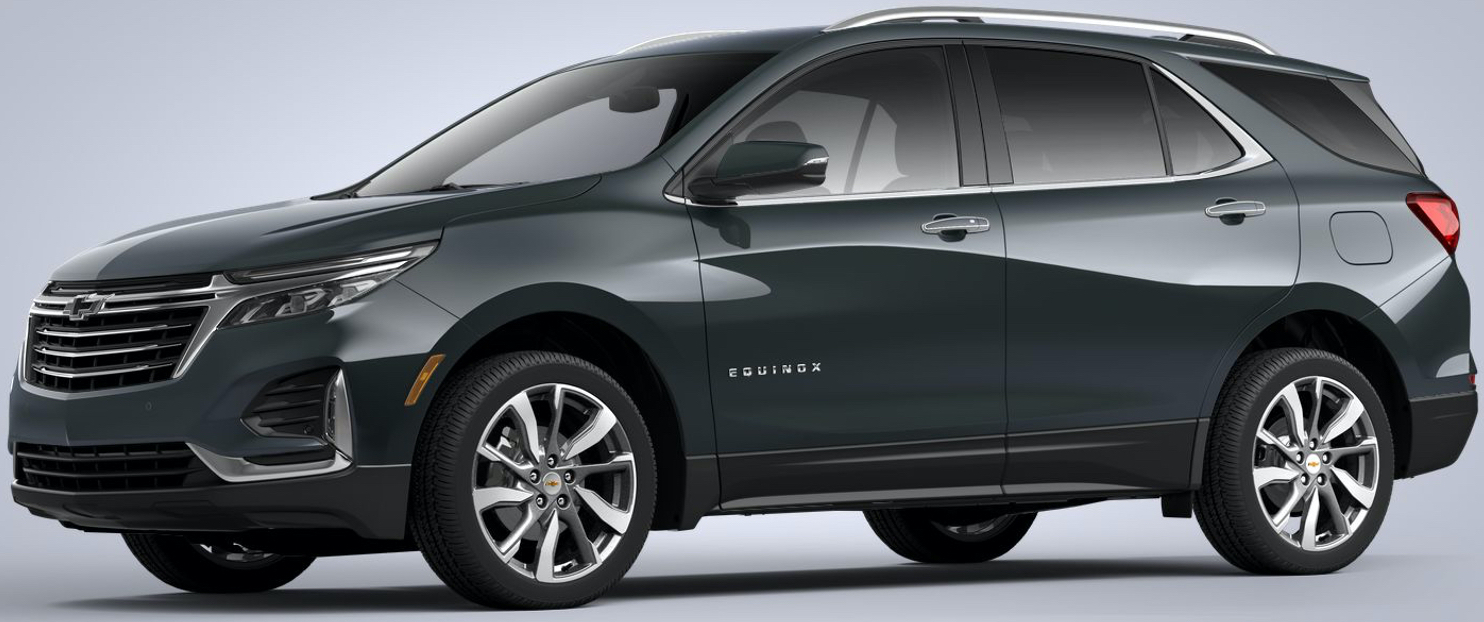 2022 Chevy Equinox Gets New Iron Gray Metallic Color: Photos