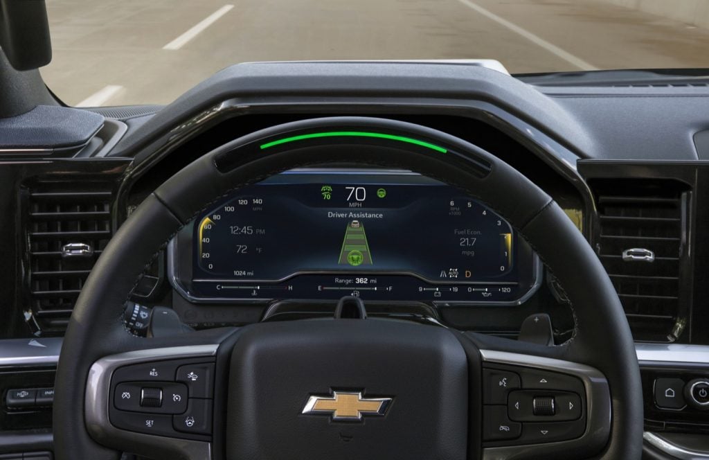 gm super cruise steering wheel