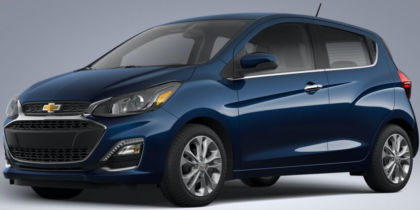 2022 Chevrolet Spark Blue Glow