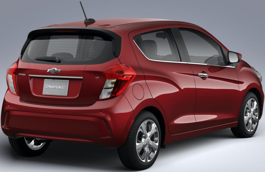 2022 Chevy Spark Gets New Crimson Color: First Look