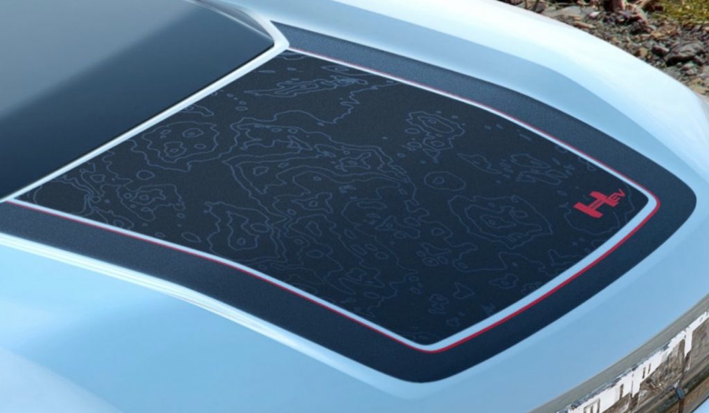 Here Are All The Available GMC Hummer EV Hood Decals