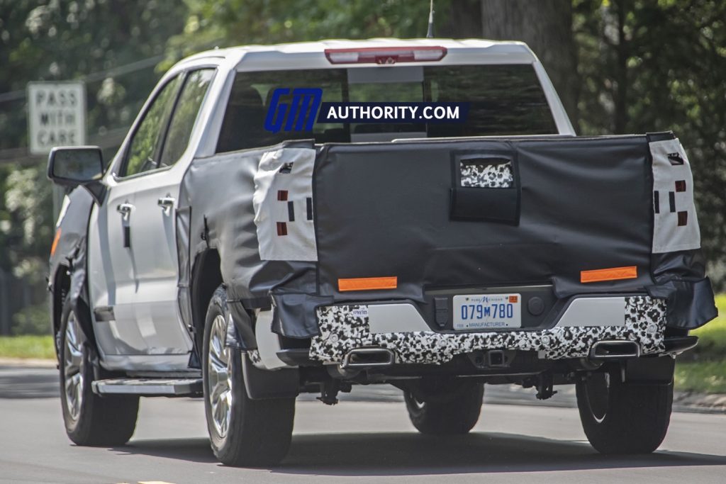 2022 GMC Sierra Denali 1500 Refresh Spied Testing