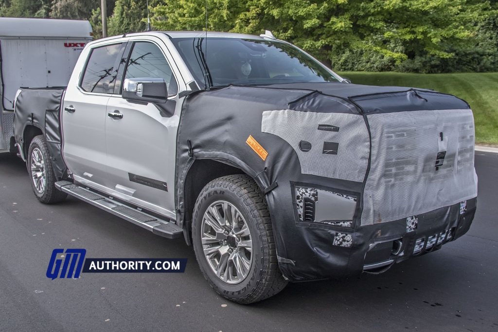 2022 GMC Sierra Denali 1500 Refresh Spied Testing