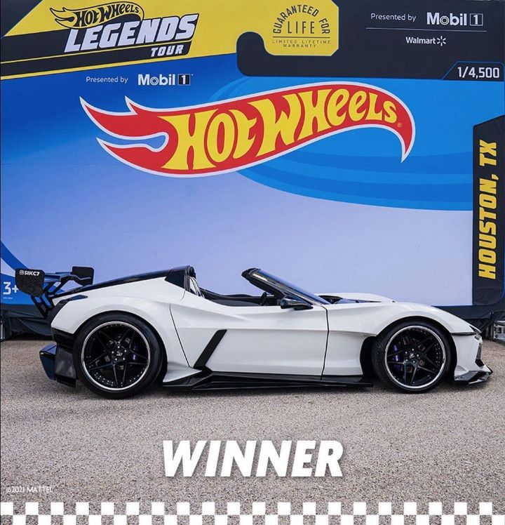Custom C6 Corvette Wins Houston Leg Of 2021 Hot Wheels Legends Tour