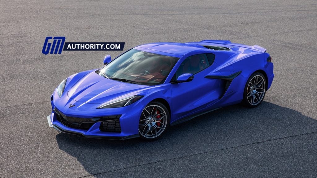 2023 Chevrolet Corvette C8 Z06 Coupe – Color Renderings – Galactic Blue ...