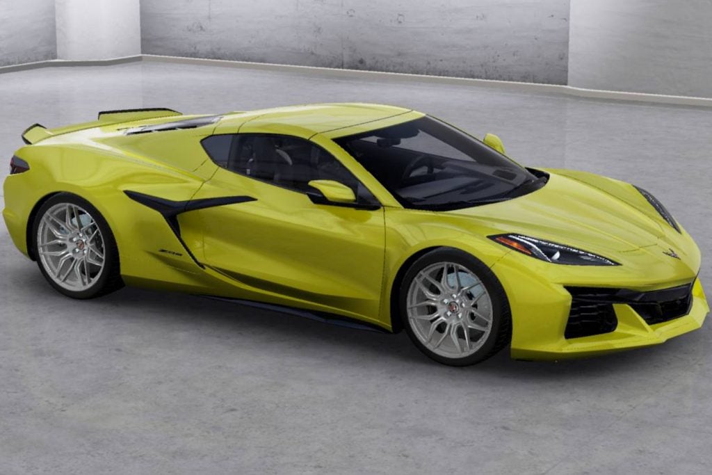 2023 corbeta z06 amarillo