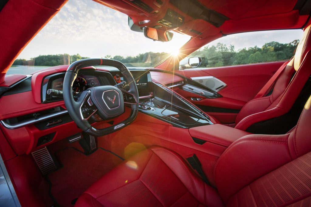 2022 corvette z06 interior