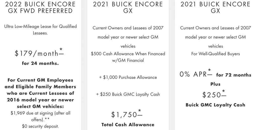Buick Encore GX discount