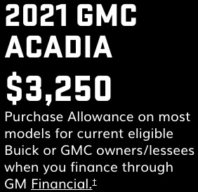 GMC Acadia discount