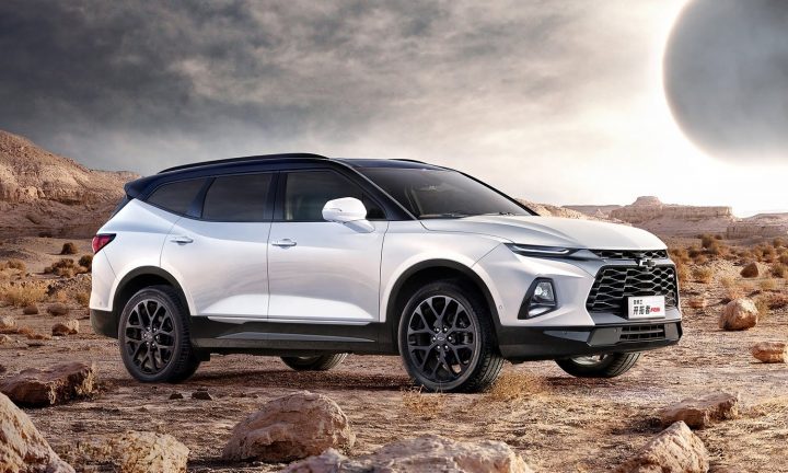 Three-row Chevy Blazer exclusive to the Chinese market.