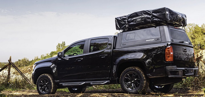 Chevy colorado hotsell roof top tent