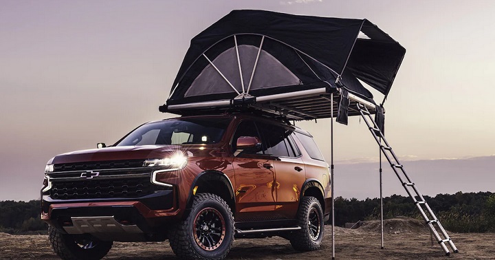 Chevy 2025 tahoe tent