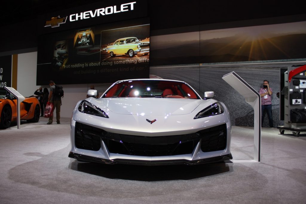 2023 Corvette Z06 without the body-colored accents.
