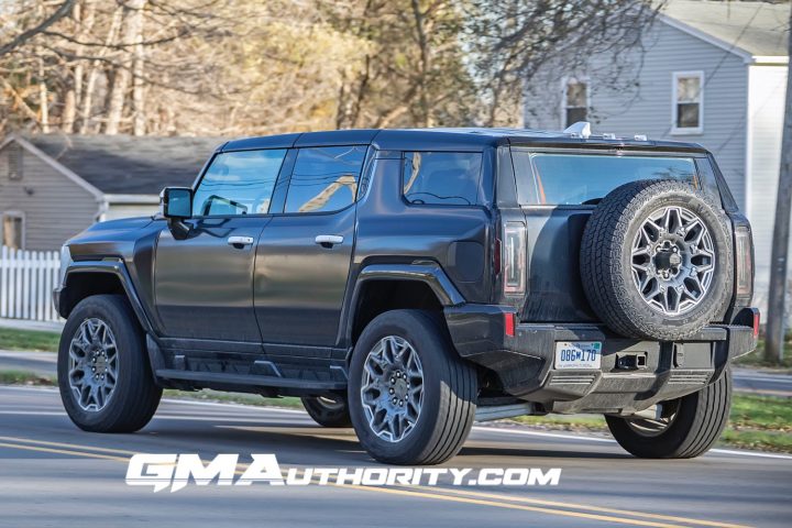 Gmc hummer ev on sale spy shots