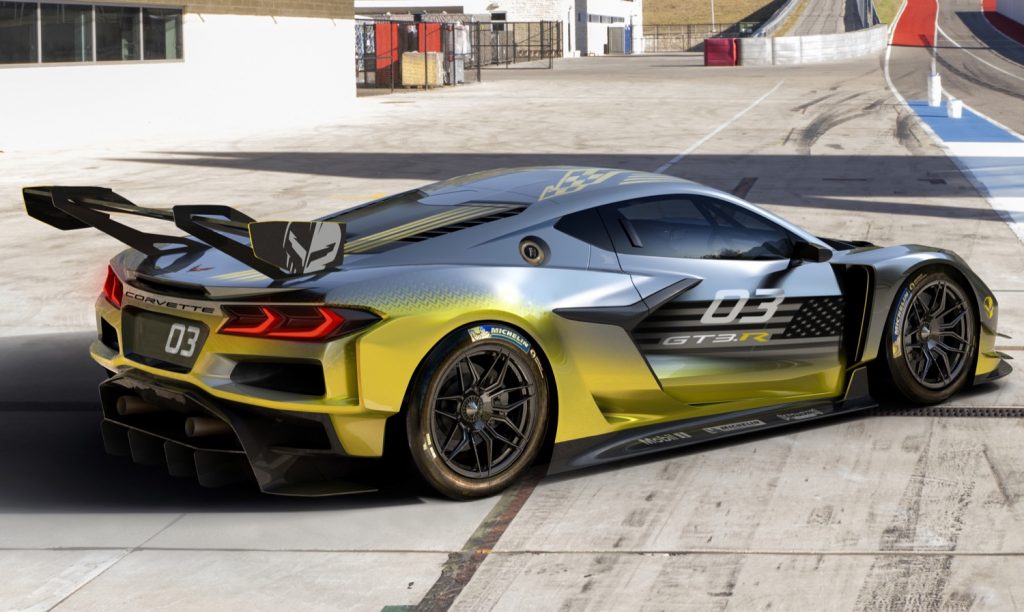 Chevy Announces New 2024 Corvette Z06 GT3.R Race Car