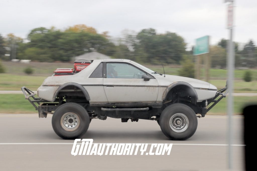 Lifted Pontiac Fiero Caught Hauling Ass Around Metro Detroit