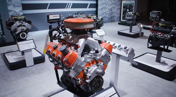 Chevrolet Performance ZZ632 Engine On Display At SEMA: Video