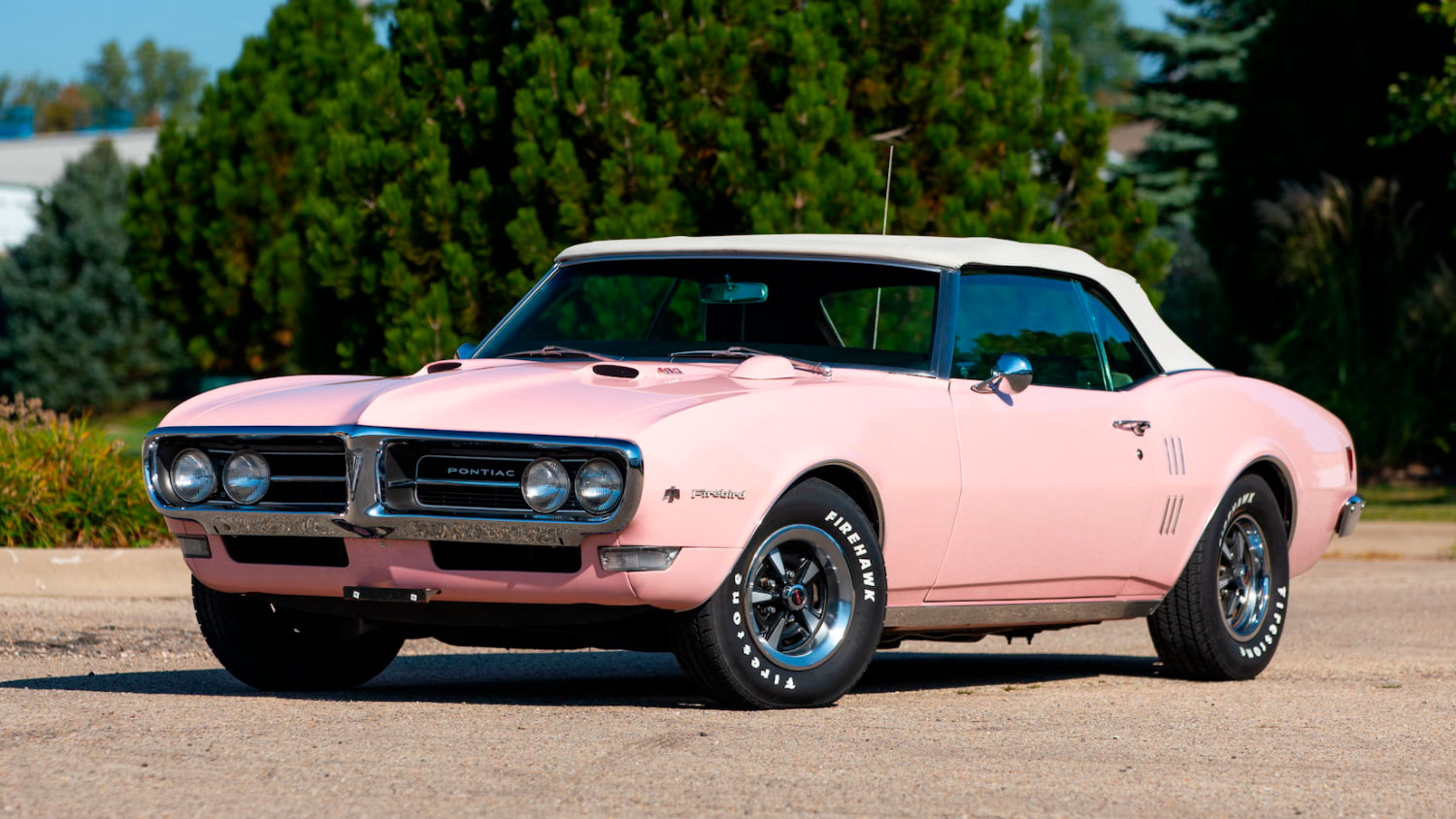 Pink Mist 1968 Pontiac Firebird Convertible Heads To Auction