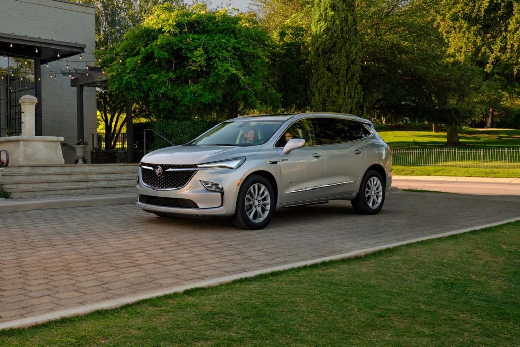 The exterior of the Buick Enclave crossover.