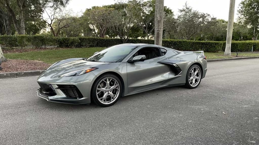 The Chevy Corvette could be grouped into the fast cars category. Pictured here is a 2022 Corvette C8 Stingray Coupe.