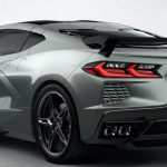2022 Chevy Corvette in Hypersonic Gray