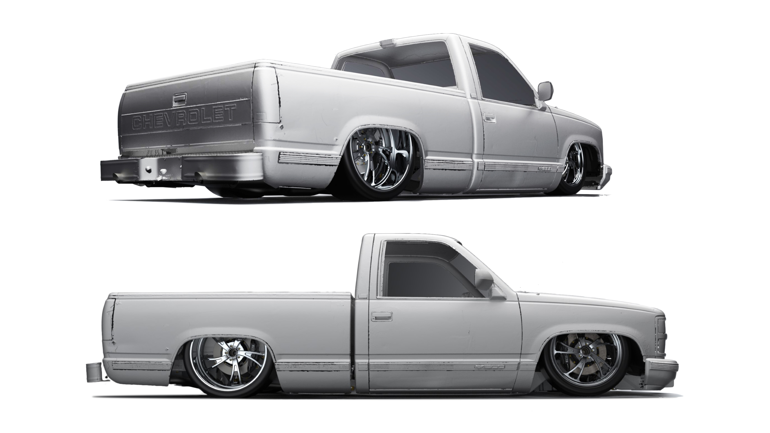 Roadster Shop Introduces LowPro Chevy OBS Chassis At 2021 SEMA Show.
