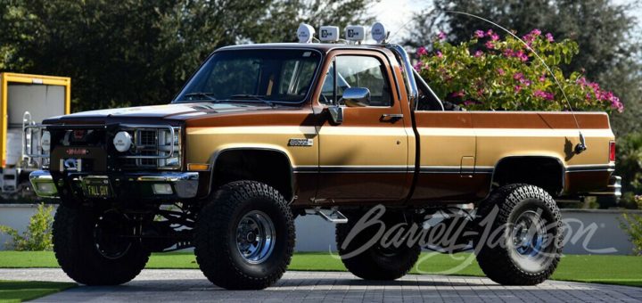 1984 Chevy Pickup 'Fall Guy' Recreation Auction Bound