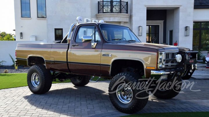 This 1984 Chevy K10 Square Body 'Fall Guy' Replica Just Sold For