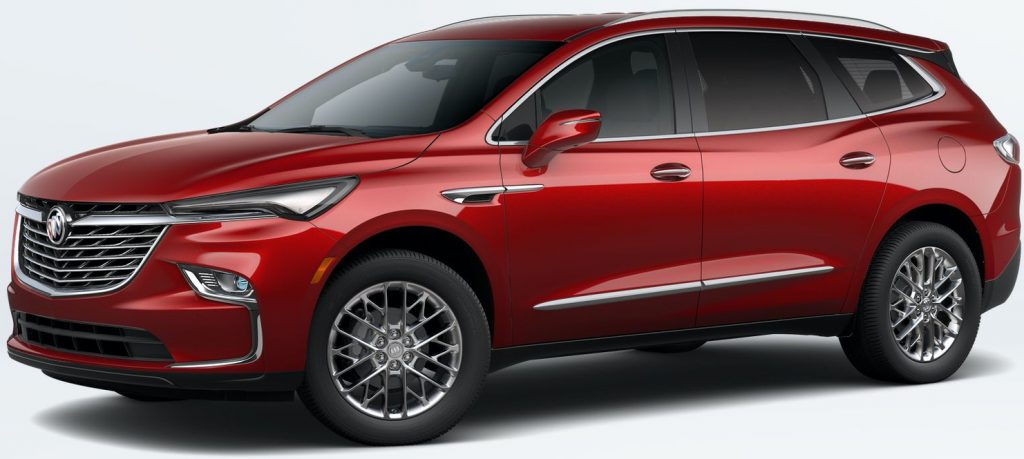 2022 Buick Enclave Cherry Red Tintcoat