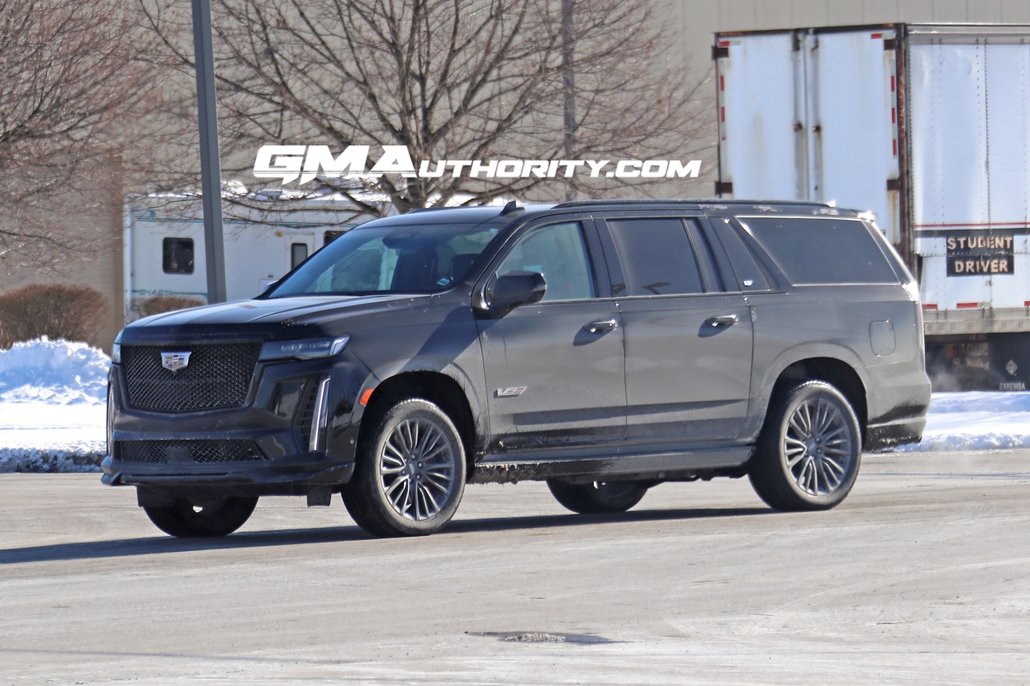 New Photos Confirm 2023 EscaladeV ESV Model