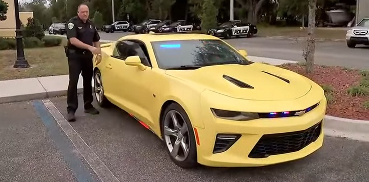 Man Arrested For Using Chevy Camaro To Impersonate Police